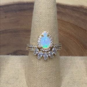 Kyocera Opal Stackable Ring